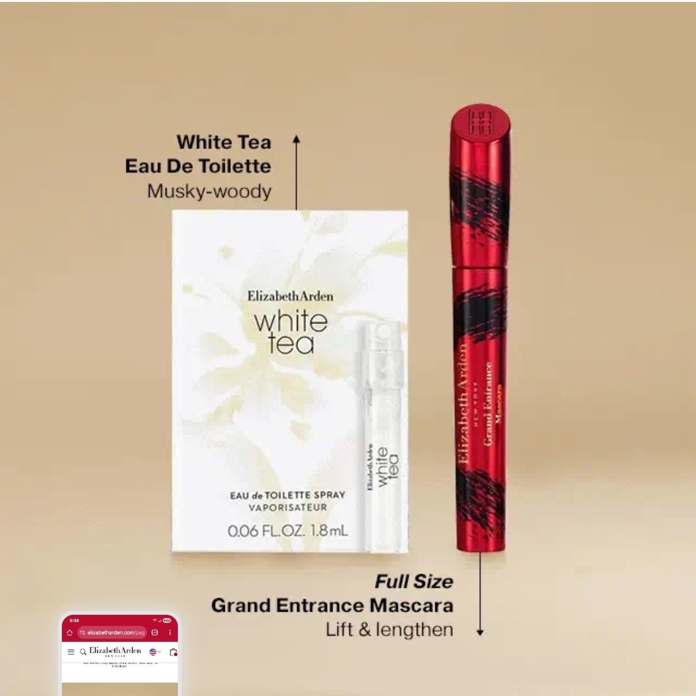 NWT Elizabeth Arden Set 7 Skincare Makeup Mascara Moisturizer Mom Gift Grandma - Picture 6 of 9